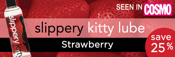Slippery Kitty Strawberry Lube - Save 25%